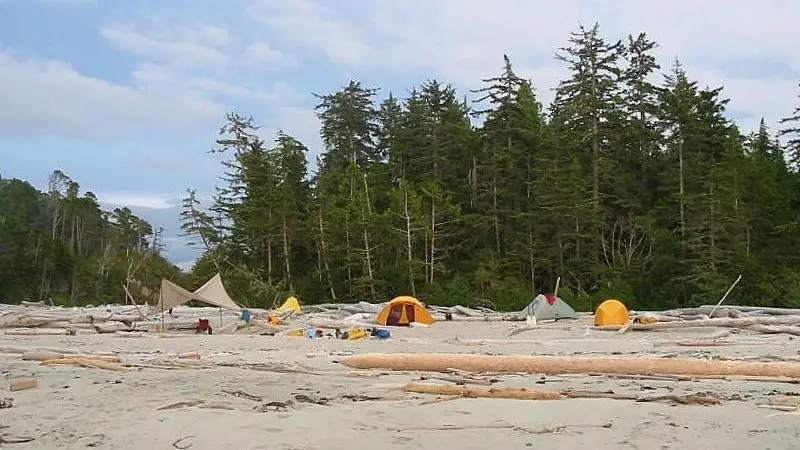 Kayaking outer Calvert Island