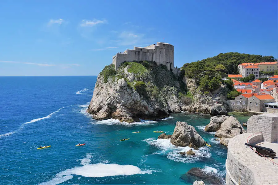 Paddling Dubrovnik
