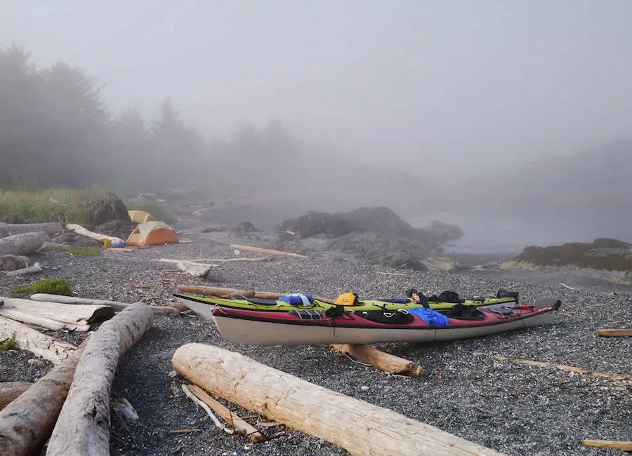 Plop your kayak on a beach
