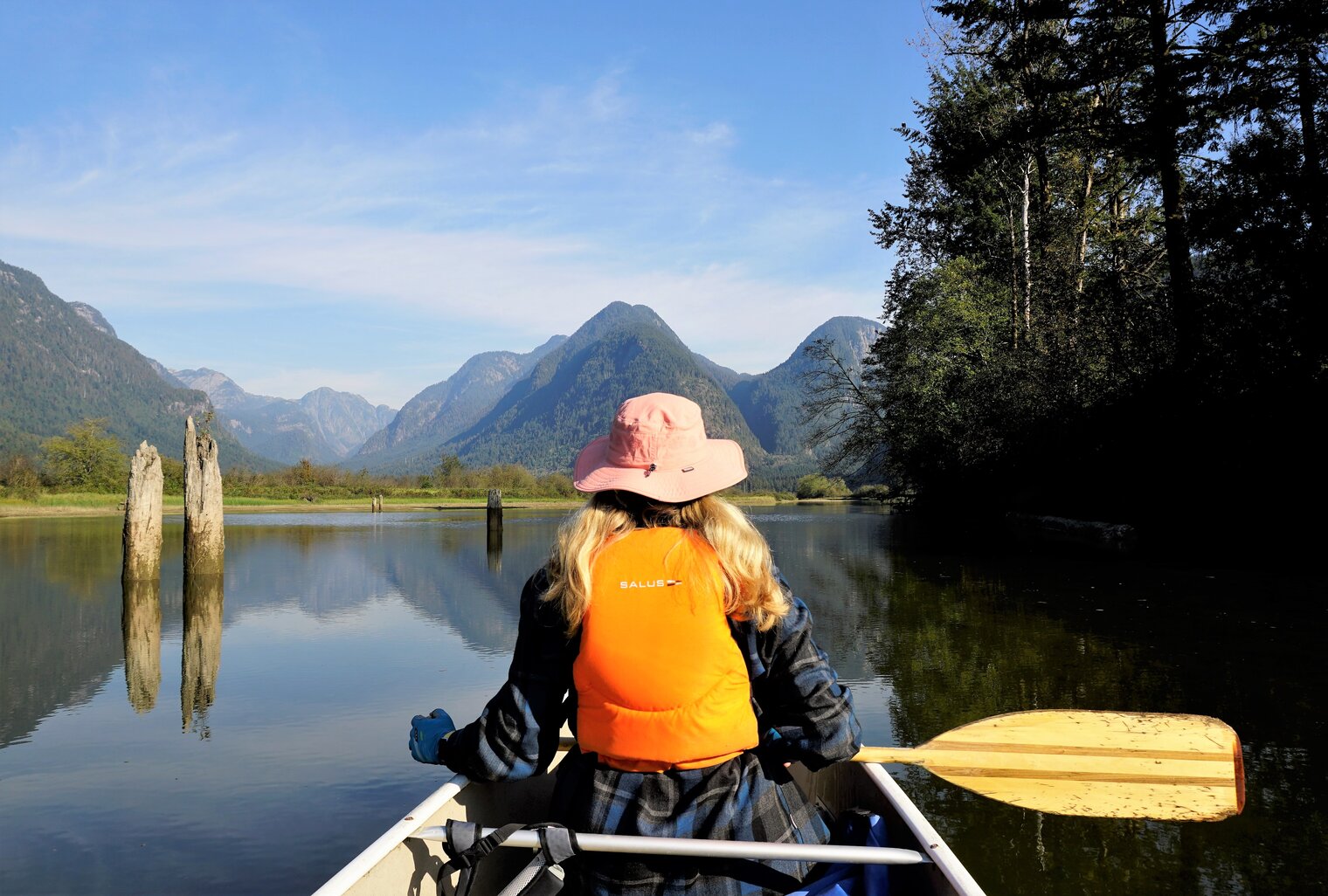 Read more about the article Favourite Day Paddle for Families:<br/>Relaxed Paddle up Widgeon Creek in Pitt Meadows