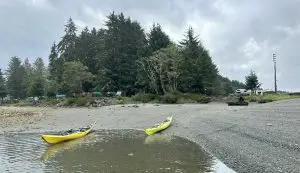 Pancheetdaht campground launch at Gordon River