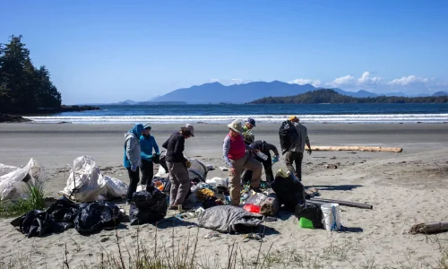 Vargas Island cleanup (Ahous Bay) By Sam Cutcliffe