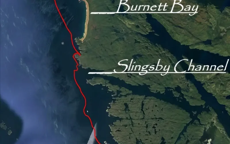 Indian Cove to Shelter Bay - AI.