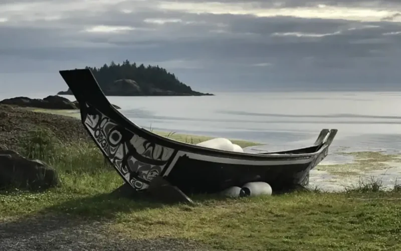 Skidegate-Canoe